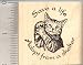 Save a life, Cat Rescue Rubber Stamp