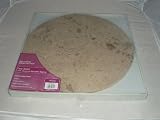 Trueshopping LAZY SUSAN TURNTABLE WITH SOLID LIMESTONE TOP (45cm Diameter)