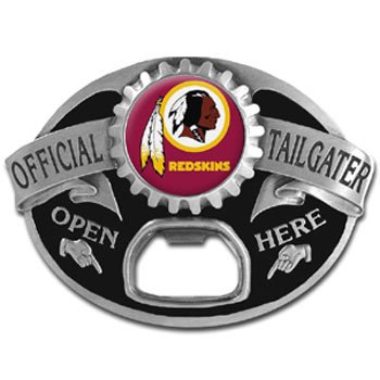 Washington Redskins NFL Bottle Opener Tailgater Belt Buckle