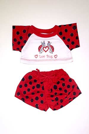 41beJQvHRZL 20197   Luv Bug Outfit for 14 18 Make Your Own Stuffed Animals