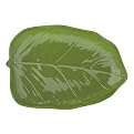 Tropical Leaf 3-D Serving Plates Set of 6