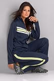 metrostyle Striped Jog Set