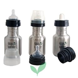 Klean Kanteen Baby Bottles | From Newborns to Toddler Spouts | Grow Your Kanteen with your Child!