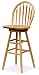 Winsome 89630 Beech Beechwood BAR STOOL WINDSOR 30 Inch ARROW BACK SWIVEL SEAT Image