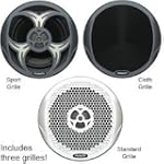 Sony CDXM1016PKG Marine Package CDX-M10 marine receiver with XS-MP1610W marine speakers