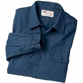 Buy Dickies Long Sleeve Work Shirt XX-Large Tall Khaki by Dickies
