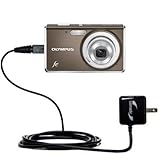 Rapid Wall Home AC Charger for the Olympus FE-4020 Digital Camera - uses Go ....