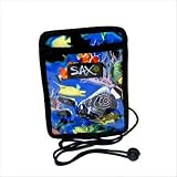 Fish Blue Reef Tropical Badge Holder