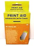 SET OF FIVE CANON BCI-6 BLACK COMPATIBLE INKJET CARTRIDGES