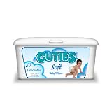 Cuties Baby Wipes, Fragrance Free, Aloe, 80 Wipes... by Cuties
