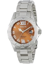 Invicta Womens 14348 Pro Diver Analog Display Swiss Quartz Silver Watch