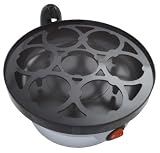 Kitchen & Housewares : Wahl ZX642 Egg Boiler None Stick 7 Egg Capacity Silver / Black