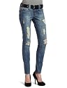 Yaso Juniors Destructed Skinny Jean With Belt