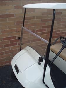 CLEAR Windshield for EZGO TXT Golf Cart 1995 & Up