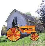 Orange Tractor Spinner