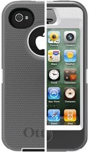 OTTERBOX DEFENDER CASE IPHONE 4S WHITE GUNMETAL GRAY OTTERBOX DEFENDER CASE IPHONE 4S WHITE GUNME