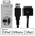 RND Power Solutions black EXTRA long sync & charge (10ft) cable made for Apple (iPad / iPhone / iPod). Our cable is APPROVED by Apple and meets/exceeds Apple's high manufacturing/quality standards.