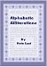 Alphabetic Alliterations