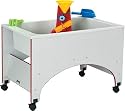 Jonti-Craft 2857JC112 Space Saver Sensory Table, Navy Banding