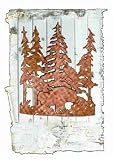 11W Black Bear Through The Trees Wall Sconce Wall Sconces