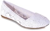 Soda Faddy Crochet Ballet Flat
