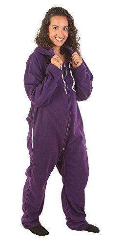 Forever Lazy Heavyweight Adult Onesie - Purple Haze - M