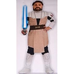 Star Wars Clone Wars Obi Wan Kenobi Kost�m Karneval Kinder Kinderkost�m 8-10 Jahre