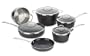 Cuisinart Greenware Eco-Friendly Nonstick 10-Piece Stainless-Steel Cookware Set