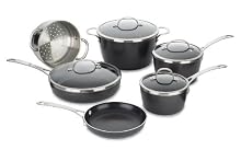 Cuisinart GW-10 Greenware Eco-Friendly Nonstick 10-Piece Cookware Set