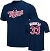 Justin Morneau Navy Name and Number Minnesota Twins T-Shirt