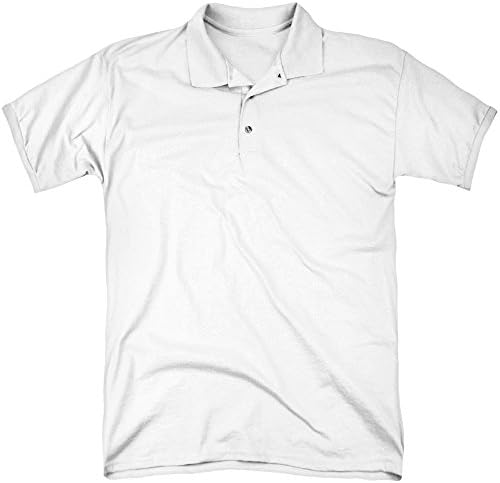 Dark Knight Flip Of The Coin (Back Print) Mens Polo Shirt White MD