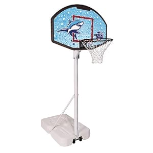 Huffy Eco Composite Portable Basketball System - Shark (44") by 