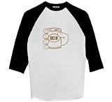 Beer Can - Raglan 3/4 Sleeve T-Shirt