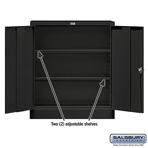 Salsbury Industries Assembled Counter Height Storage 42Inch