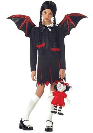 California Costume Child Very Bat Girl Costume (Wig & Stockings not included)