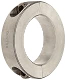 Ruland SP-16-ST Two-Piece Clamping Shaft Collar, 316 Stainless Steel, 1.000 Bore, 1 3/4 OD, 1/2 Width