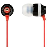 Skullcandy Paul Frank Julius INK'D Earbuds - Black/Red