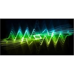Poster 60 x 30 cm - "Schwingungen 2" von Digital-Art - auch in anderen Gr��en und als Leinwandbild erh�ltlich
