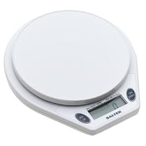 Salter 5-Pound Microtronic Kitchen Scale, White