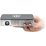 AAXA P700 WXGA LED Pico Projector, 650 Lumens, 70+ Min Battery, Native 1280x800 HD Resolution, 15,000 Hour LED, HDMI, Media Player, DLP