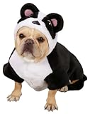 Casual Canine Polyester Panda Pup Dog Costume, Large, 20-Inch, Black