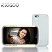 Selfie Light iPhone Case, RIOGOO Selfie Phone Case with Facetime - Illuminated Case for iPhone 6/6s White
