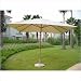 Royal Teak MX7023NA 8' x 11' Royal Rectangular Umbrella with Natural Cover