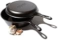 Tom Douglas by Pinzon Lodge Cast Iron Deep Fryer with Skillet Lid