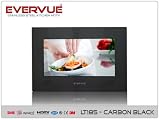 Evervue LT 18.5 Black Stainless Steel Kitchen TV