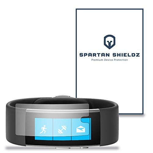6X - Spartan Shield Premium HD Screen Protector Cover For Microsoft Band 2 - 6X