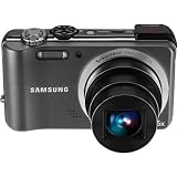 Samsung HZ35W - Digital camera - compact - 12.1 Mpix - optical zoom: 15 x - supported memory: SD, SDHC - gray