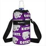 K State Kansas State University Logo Water Bottle Holder Sport Bottles - GIFT IDEA for Fitness Golf Golfers Soccer Workout Gifts and Gift Ideas For Him Her Athletes Man Men, Women, Ladies Alumni Runners Joggers