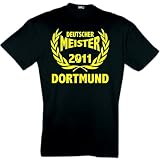 DORTMUND DEUTSCHER MEISTER 2011 T-SHIRT S-XXL NEU