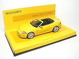 1:43 Minichamps Jaguar XK Convertible 2008 Linea Giallo